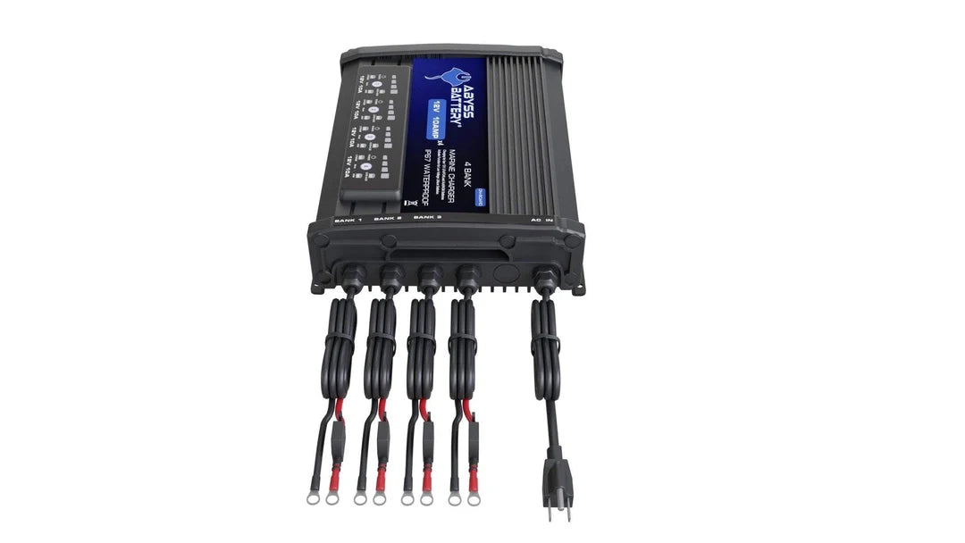 Abyss Battery 12v 4-Bank Battery Charger