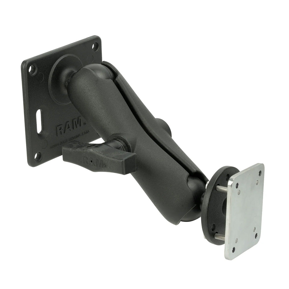 RAM Mount Universal Backing Plate Mount w/75x75mm VESA Plate