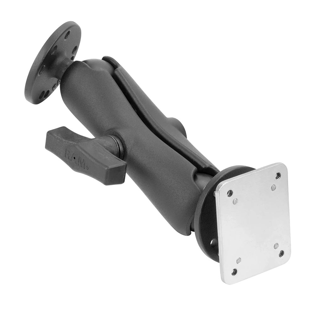 RAM Mount Drill-Down Dashboard Mount w/Backing Plate - C Size Medium