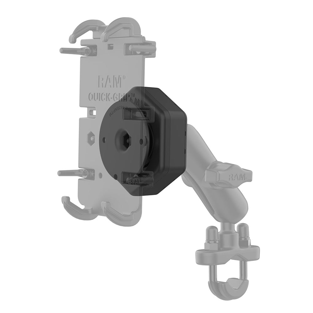 RAM Mount RAM® Vibe-Safe™ w/NPT Adapter f/2-Hole Holders