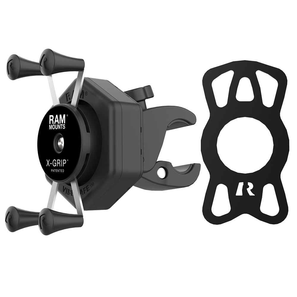 RAM Mount RAM® X-Grip® Phone Mount w/Vibe-Safe™ & Small Tough-Claw™