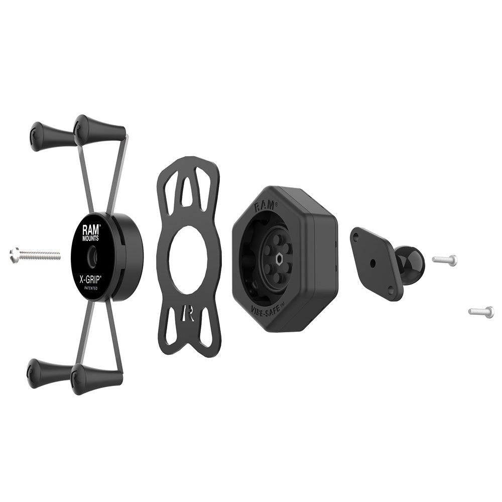 RAM Mount RAM® X-Grip® Large Phone Holder w/Ball & Vibe-Safe™ Adapter