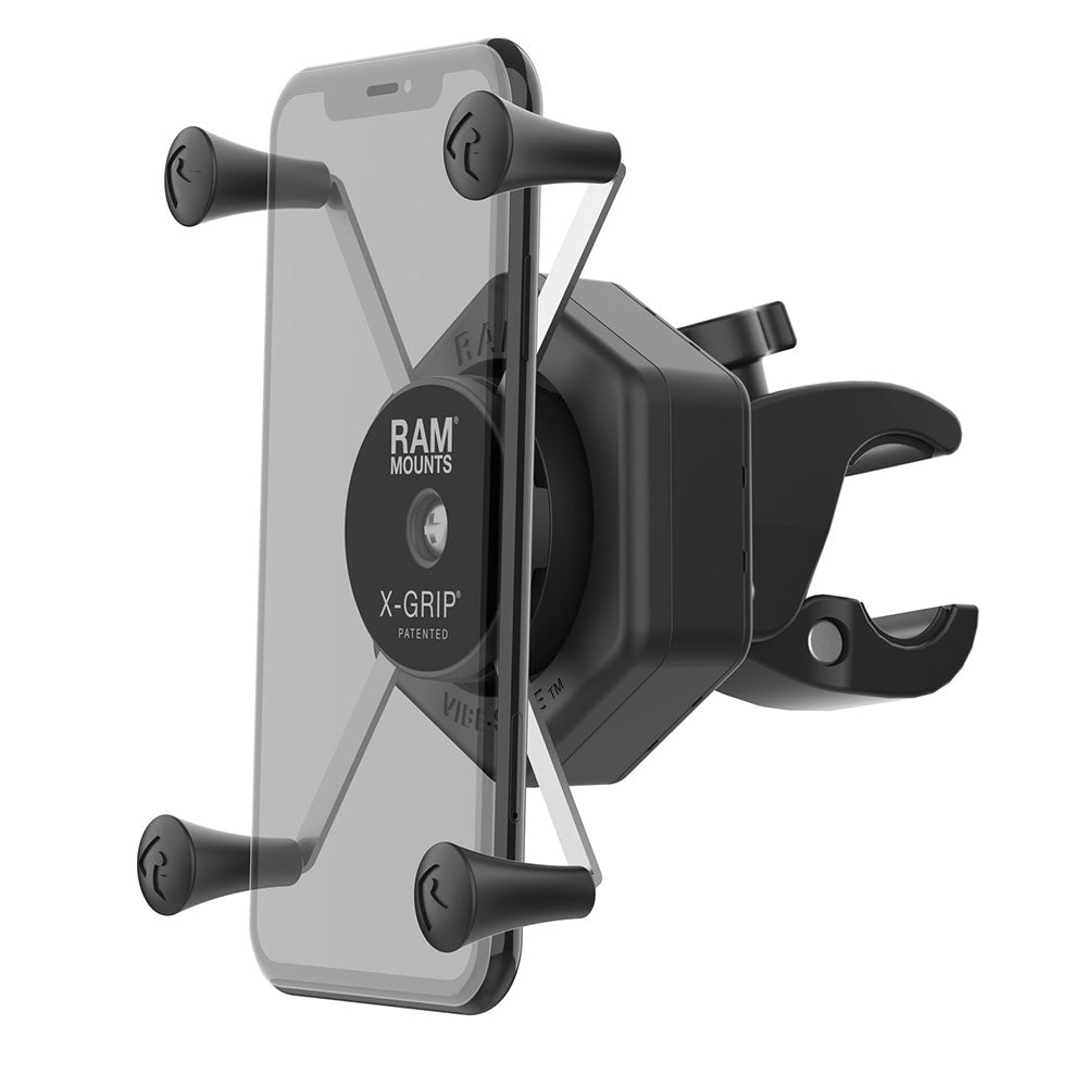RAM Mount RAM® X-Grip® Large Phone Mount w/Vibe-Safe™ & Small Tough-Claw™