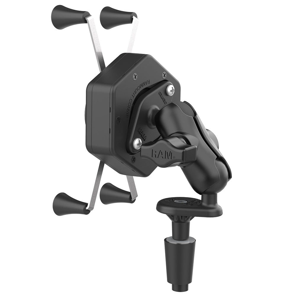 RAM Mount RAM® X-Grip® Large Phone Mount w/Vibe-Safe™ & Fork Stem Base - Short
