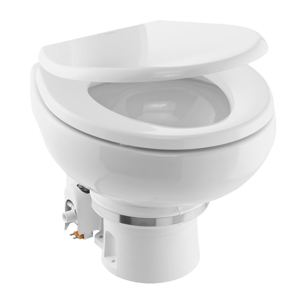 Dometic™ MasterFlush MF 7120 - White - Electric Macerating Toilet w/Orbit Base & Slow Close Seat - Freshwater - 12V