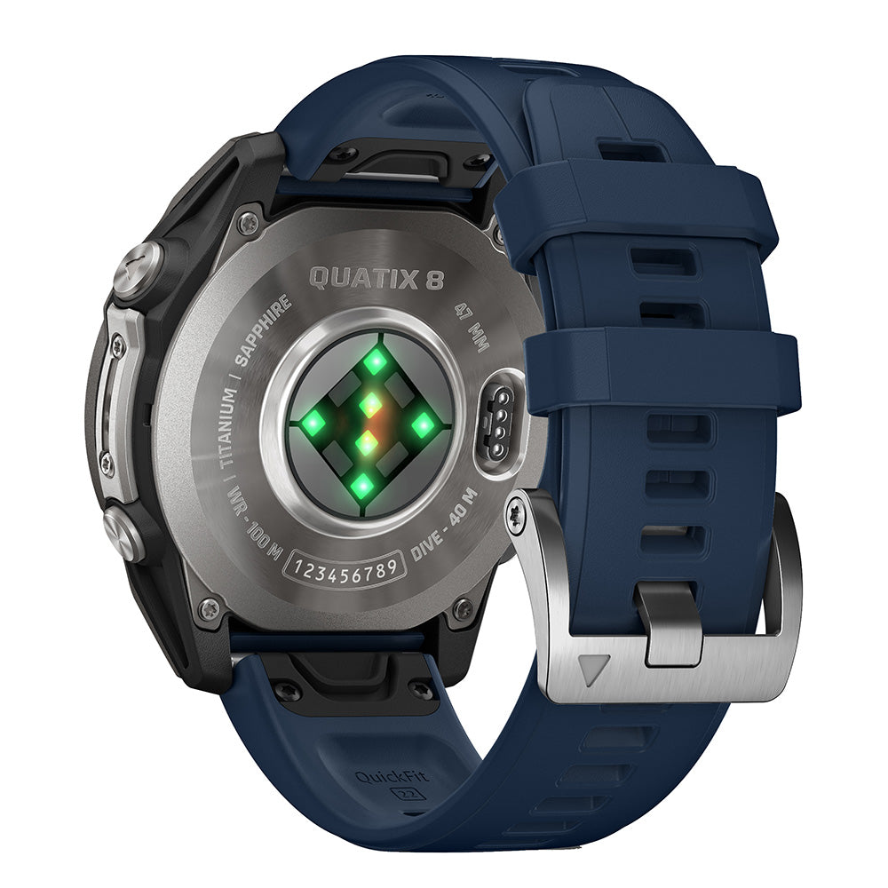 Garmin quatix® 8 - 47mm AMOLED Marine GPS Smartwatch