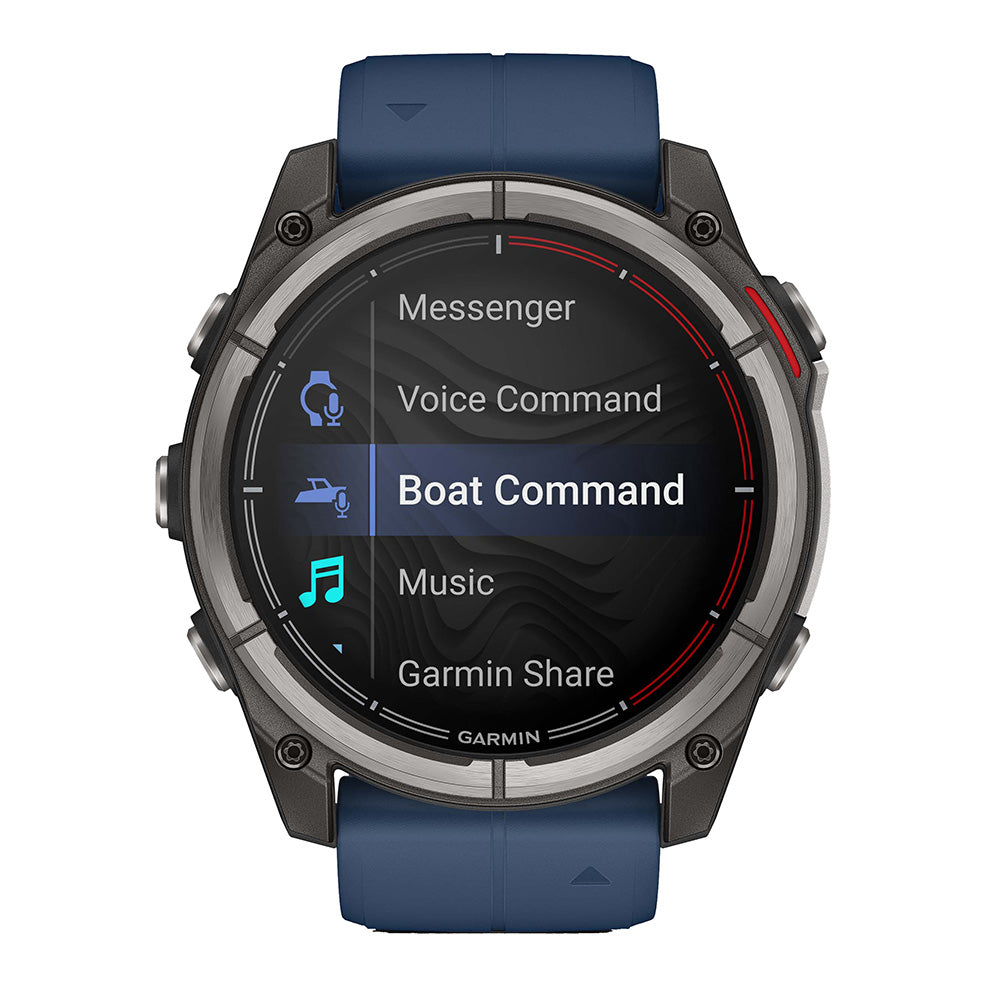 Garmin quatix® 8 - 51mm AMOLED Marine GPS Smartwatch