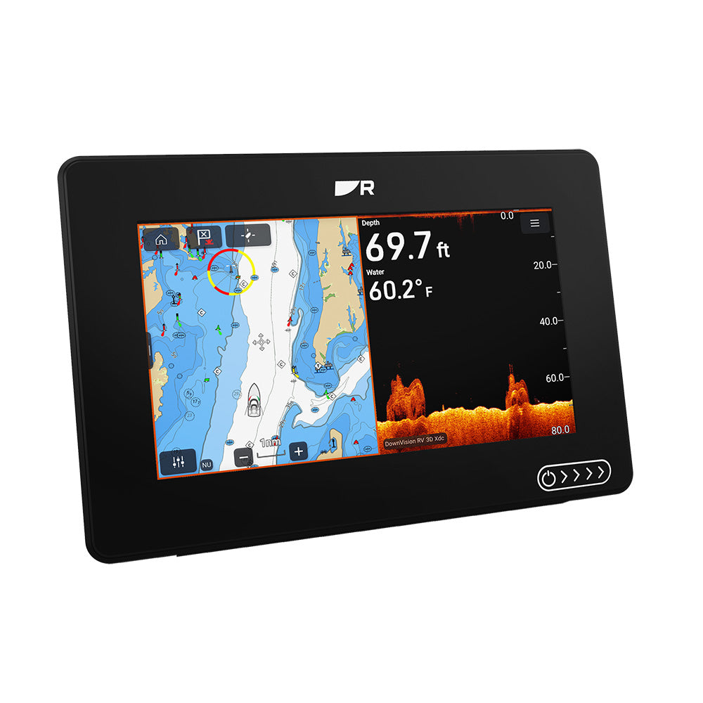 Raymarine Axiom 2 RV 7" Chartplotter/Fishfinder w/RealVision 3D Sonar, Lighthouse North America Chart & RV-100 Transducer