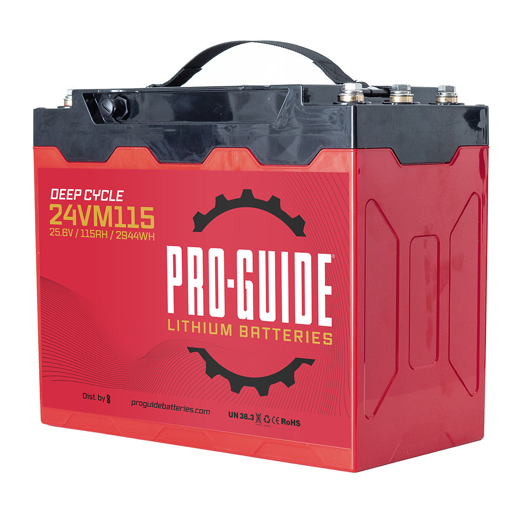 Pro-Guide Alpha Series Lithium Battery - 24V - 115AH - Group 31 (Tall)