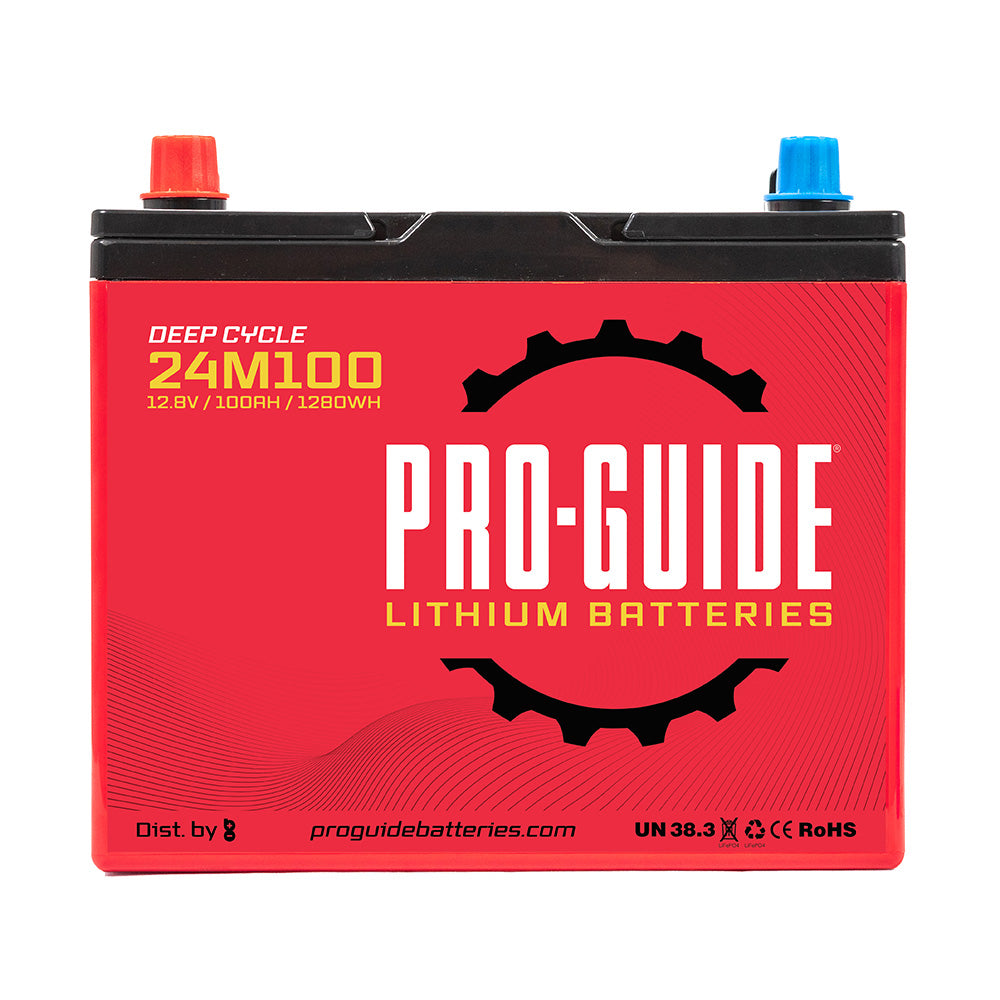 Pro-Guide Signature Series Lithium Battery - 12V - 100AH - Group 24