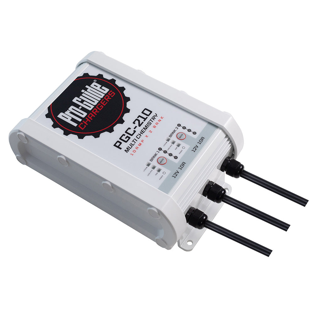 Pro-Guide 2 Bank On-Board Battery Charger - 12V - 10-Amp