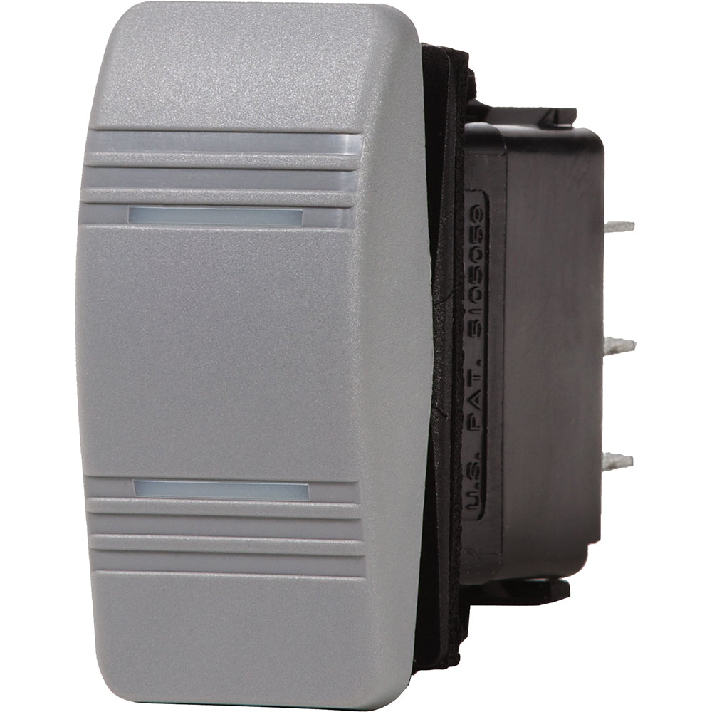 Blue Sea 8232 Water Resistant Contura III Switch - ON-OFF-ON - Grey