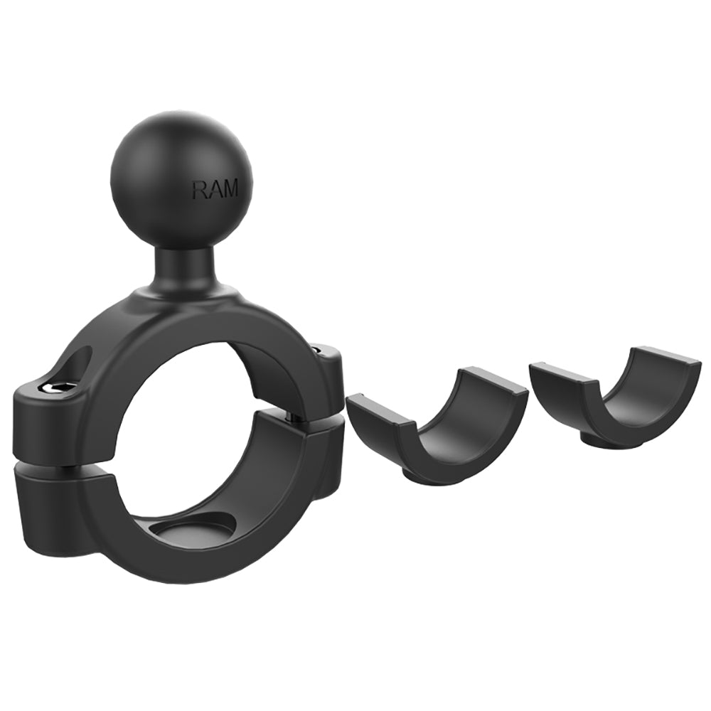 RAM Mount Torque™ 1-1/8" - 1-1/2" Diameter Handlebar/Rail Base w/1" Ball
