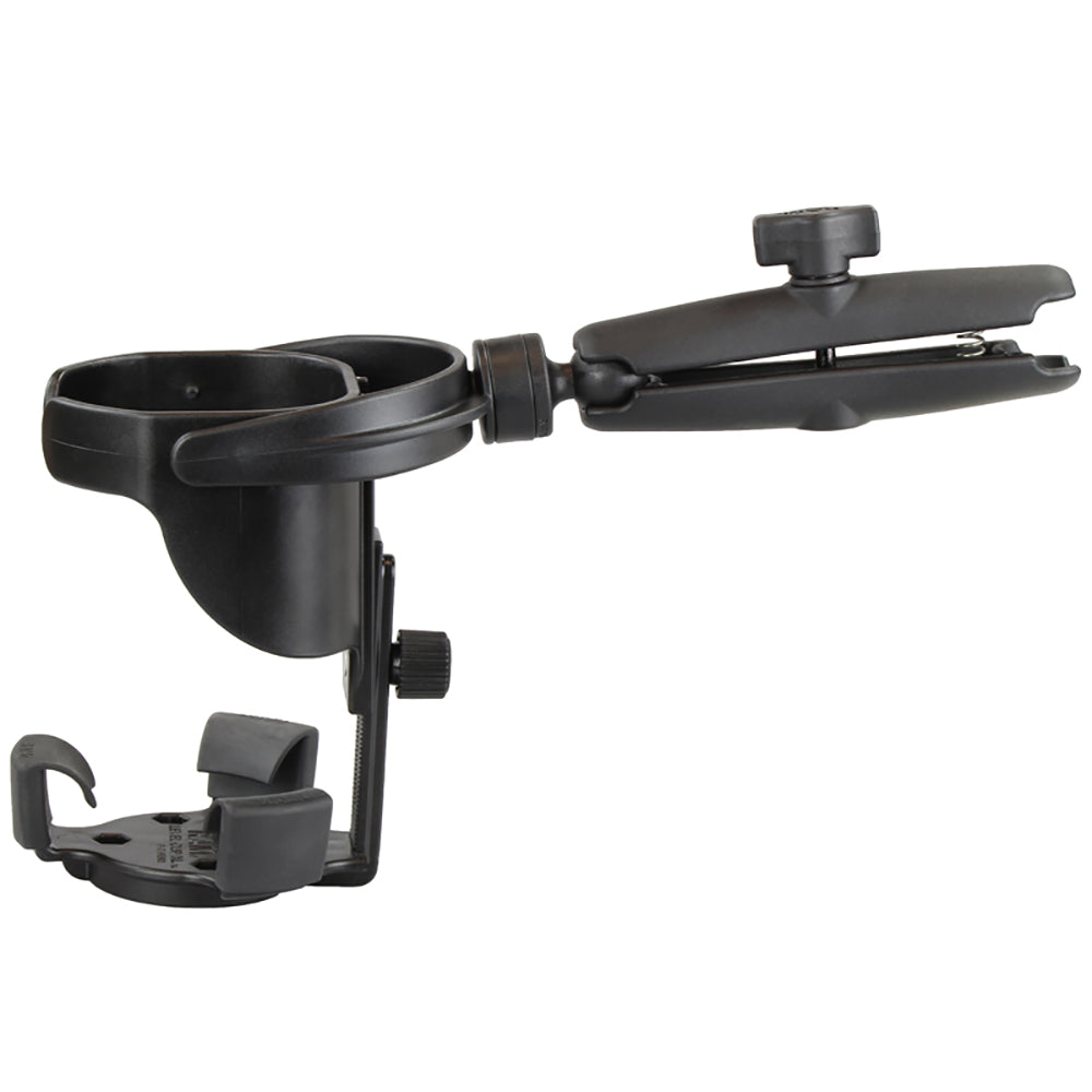 RAM Mount Level Cup™ XL w/Long Double Socket Arm