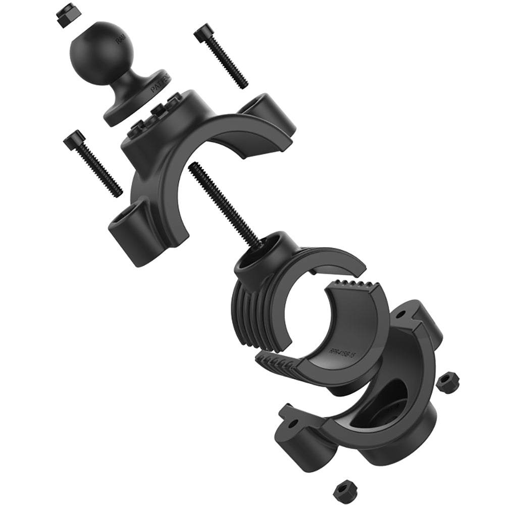 RAM Mount Torque™ 1-1/2" - 2" Diameter Rail Base w/1" Pin-Lock™ Ball