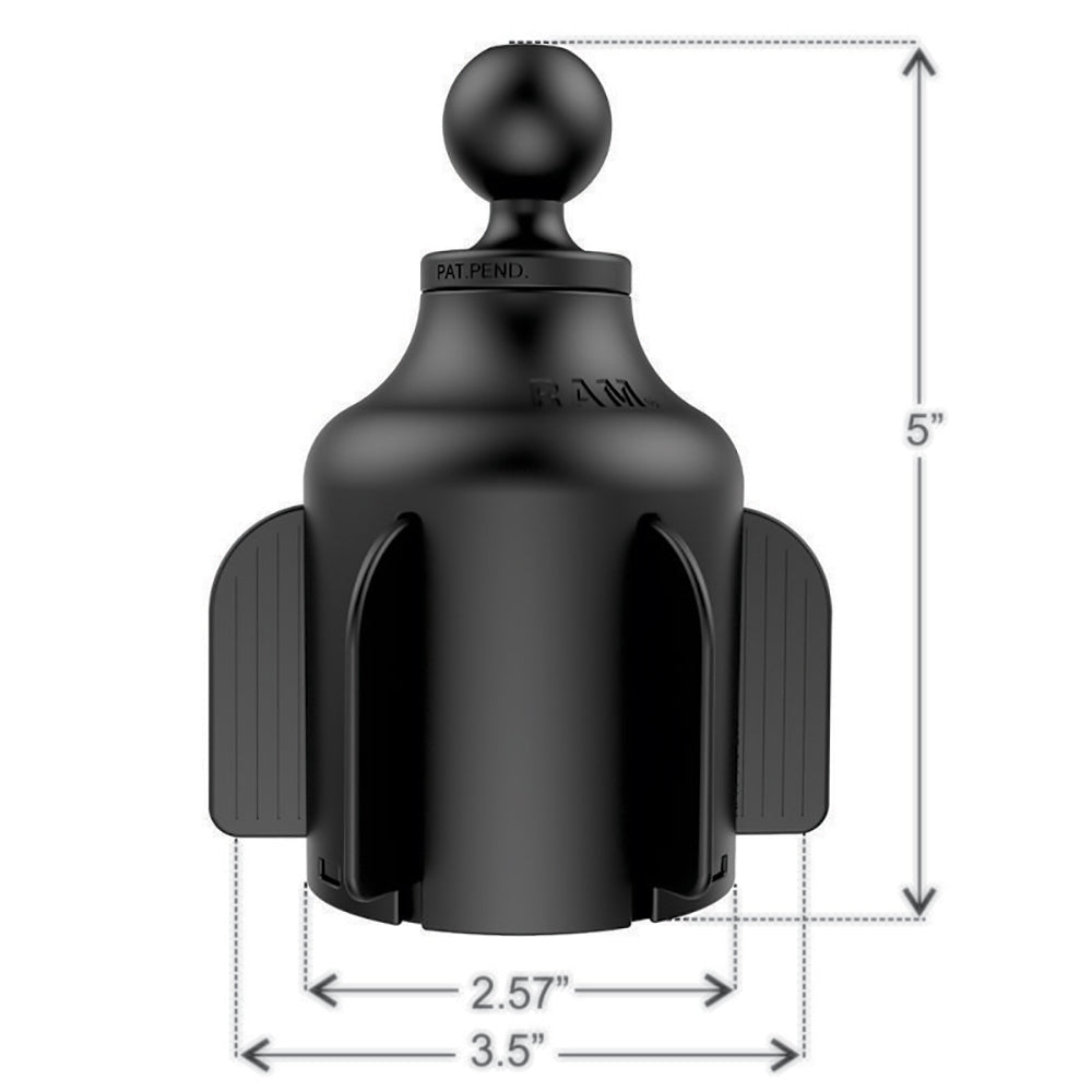 RAM Mount RAM® X-Grip® Large Phone Mount w/RAM® Stubby™ Cup Holder Base
