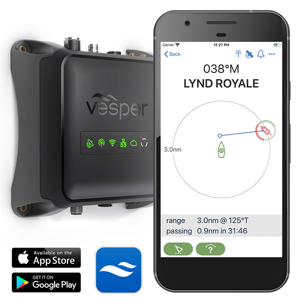 Vesper Cortex M1 - Full Class B SOTDMA SmartAIS Transponder w/Remote Vessel Monitoring - Works Worldwide
