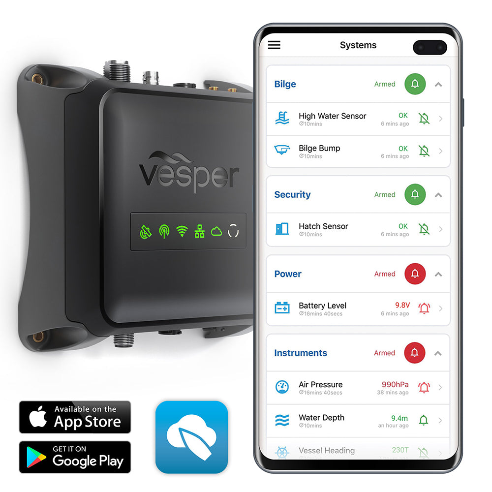 Vesper Cortex M1 - Full Class B SOTDMA SmartAIS Transponder w/Remote Vessel Monitoring - Works Worldwide