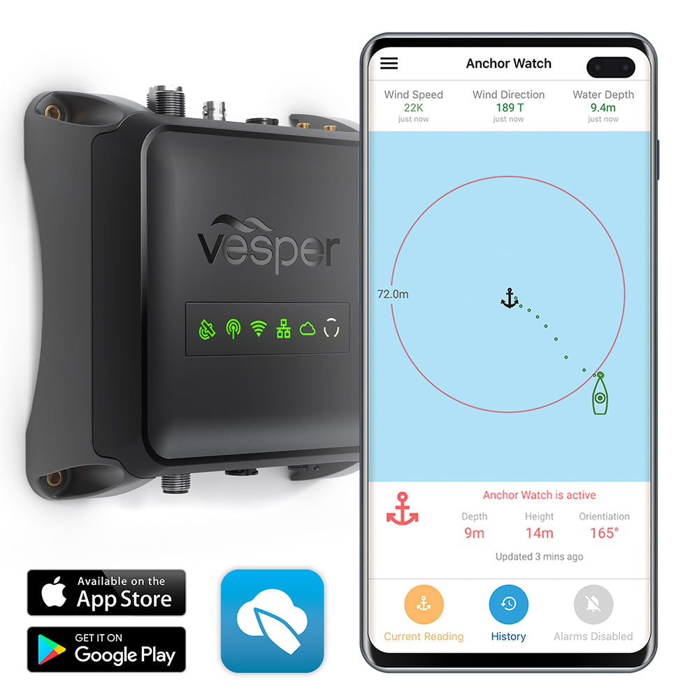 Vesper Cortex M1 - Full Class B SOTDMA SmartAIS Transponder w/Remote Vessel Monitoring - Works Worldwide
