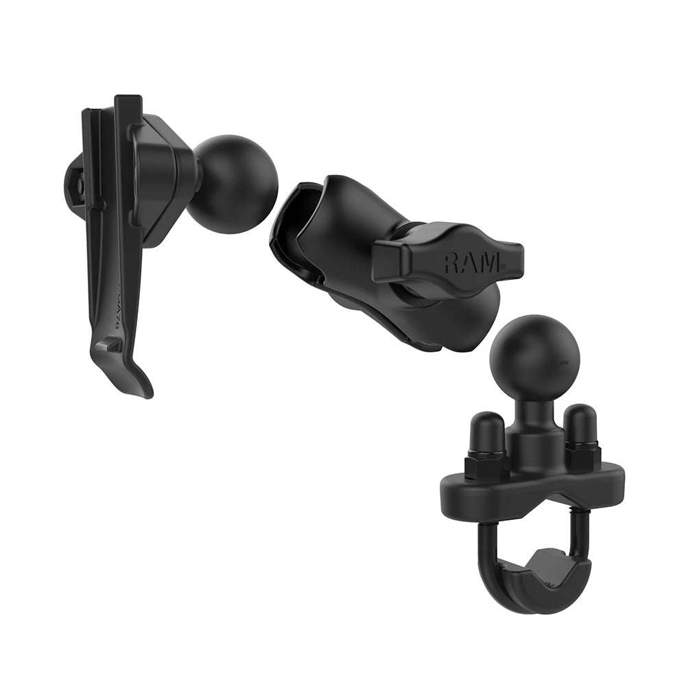 RAM Mount RAM® Spine Clip Garmin Mount w/Handlebar U-Bolt Base