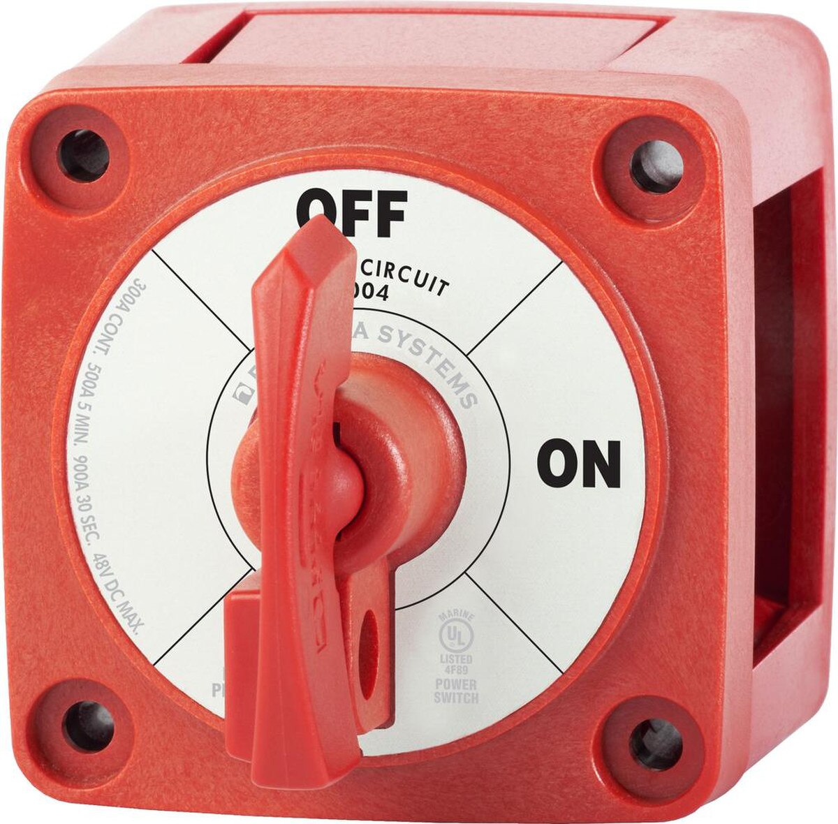 M-Series Battery Switch - On/Off (Locking Key)