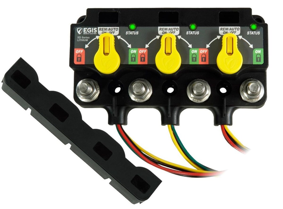 XD Triple Flex L Automatic Charging Relay w/Knobs