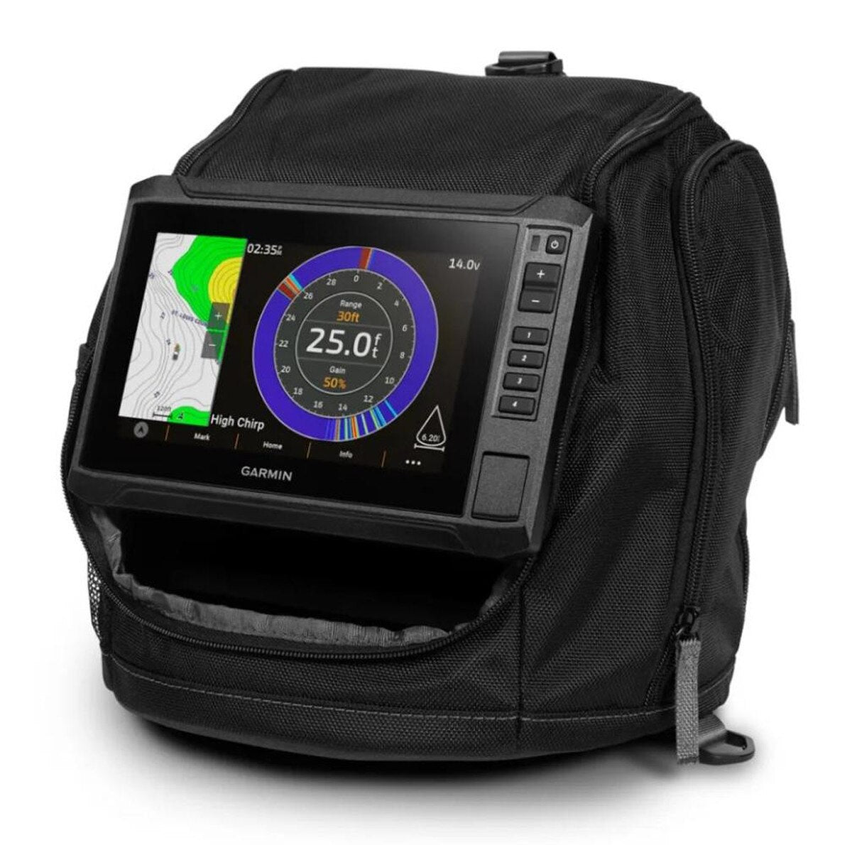 ECHOmap UHD2 73sv + Ice Fishing Bundle