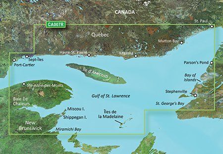 BlueChart G3 Vision - Les Mechins To St Georges Bay (VCA007R)