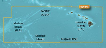 BlueChart G3 Vision - Hawaiian Is. - Mariana Is. (VUS027R)