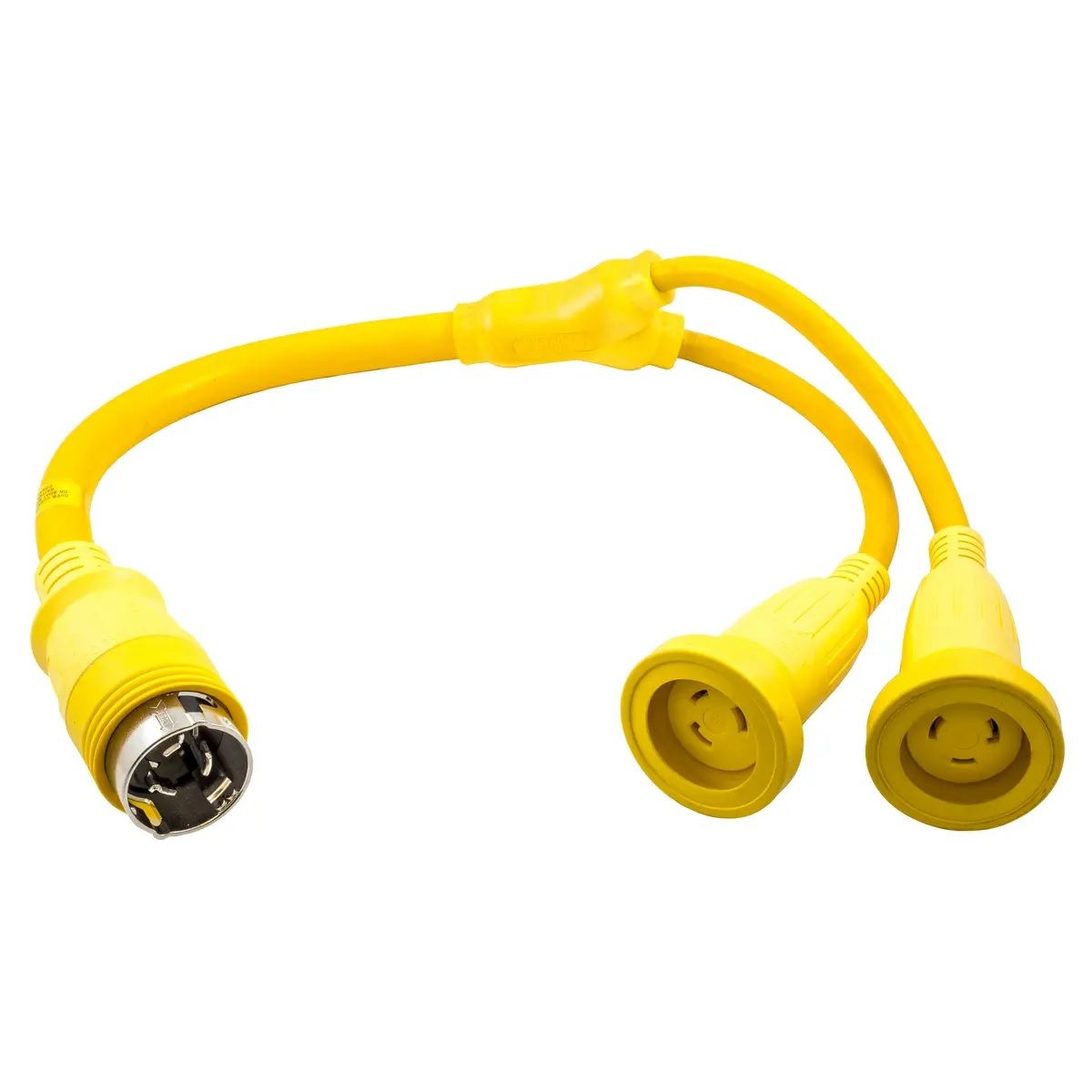 125/250v 50A Male - x2 125v 30A Female Shore Power Adaptor