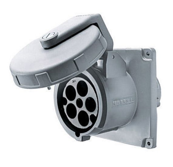 277/480v 100A 5-Wire Shore Power Outlet