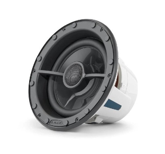 JL Audio M6 Series 8.8" Marine Coaxial Speakers w/Black Luxe Grille - M6-880X-L-SbSb-Single