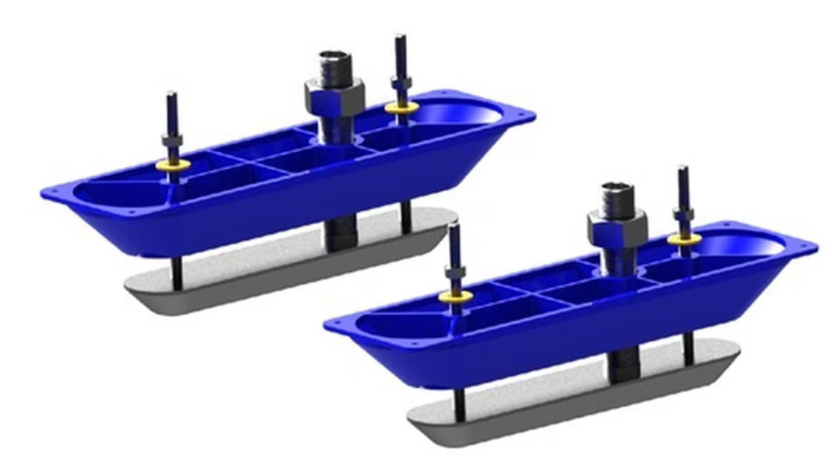 StructureScan HD Stainless Steel Thru-Hull Pair