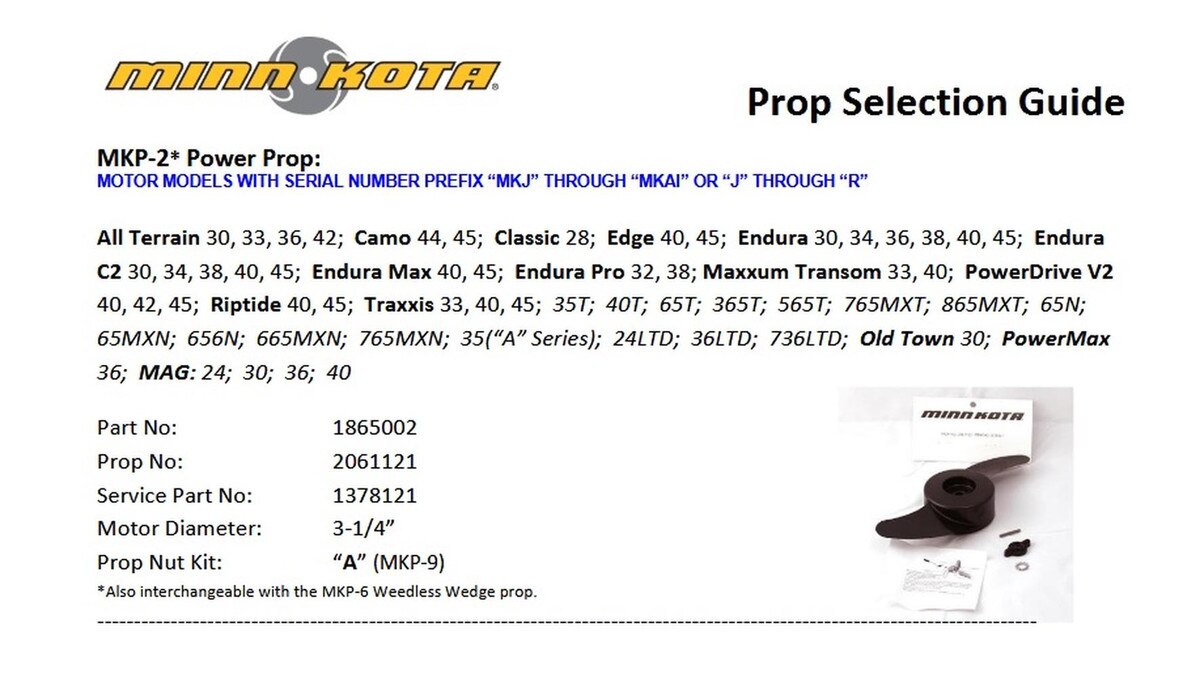 MKP-2 Power Prop