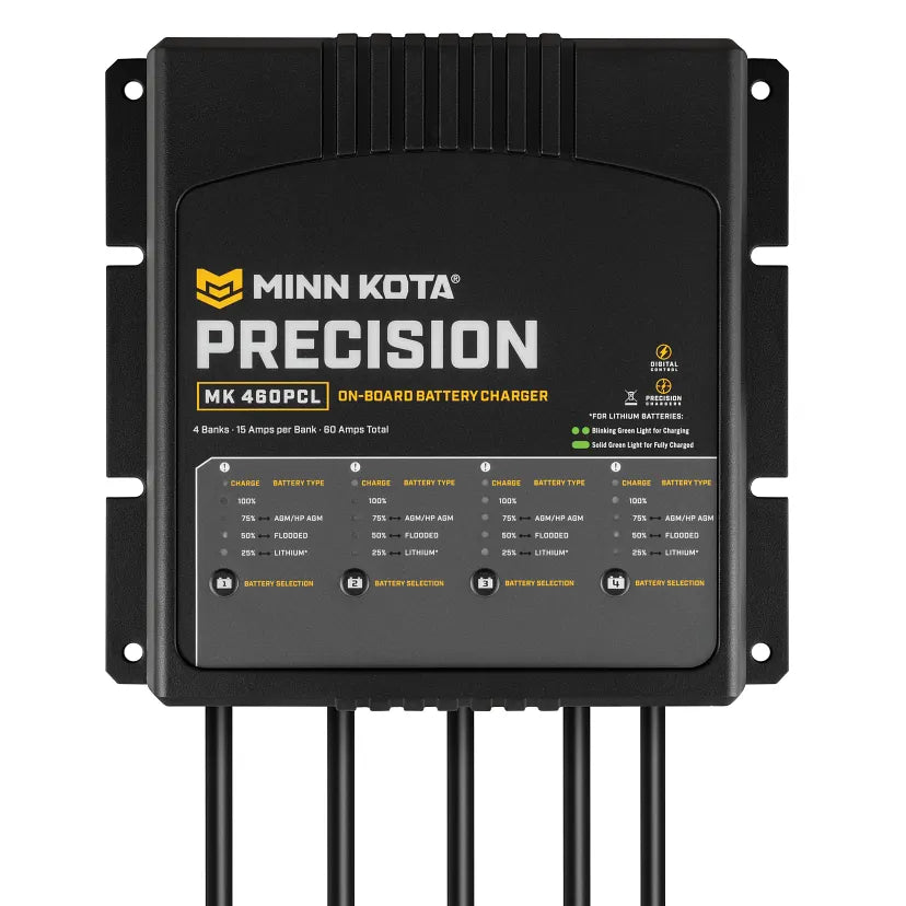 Precision Battery Charger (MK460PCL) - 4 Bank/15A