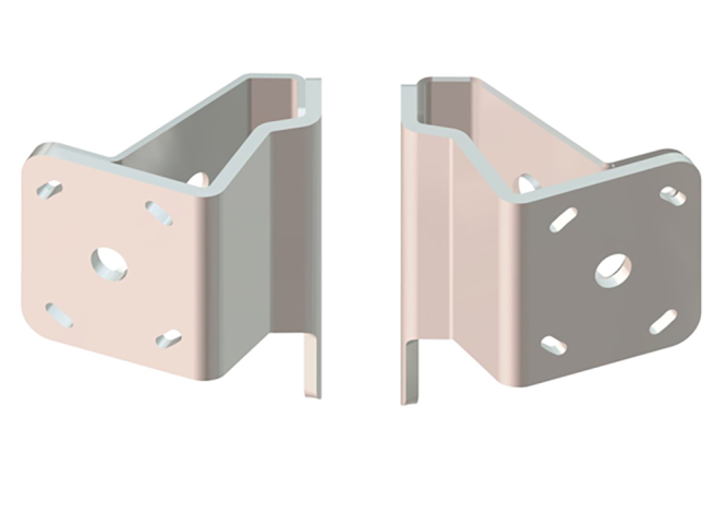 Braced Jackplate Mounting Bracket - Dual (2" Setback / 2" Rise)
