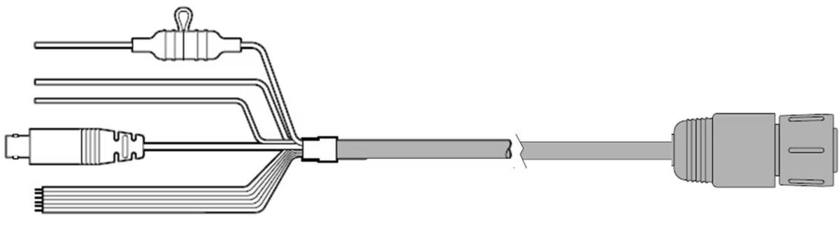 Power/NMEA018/Video Cable
