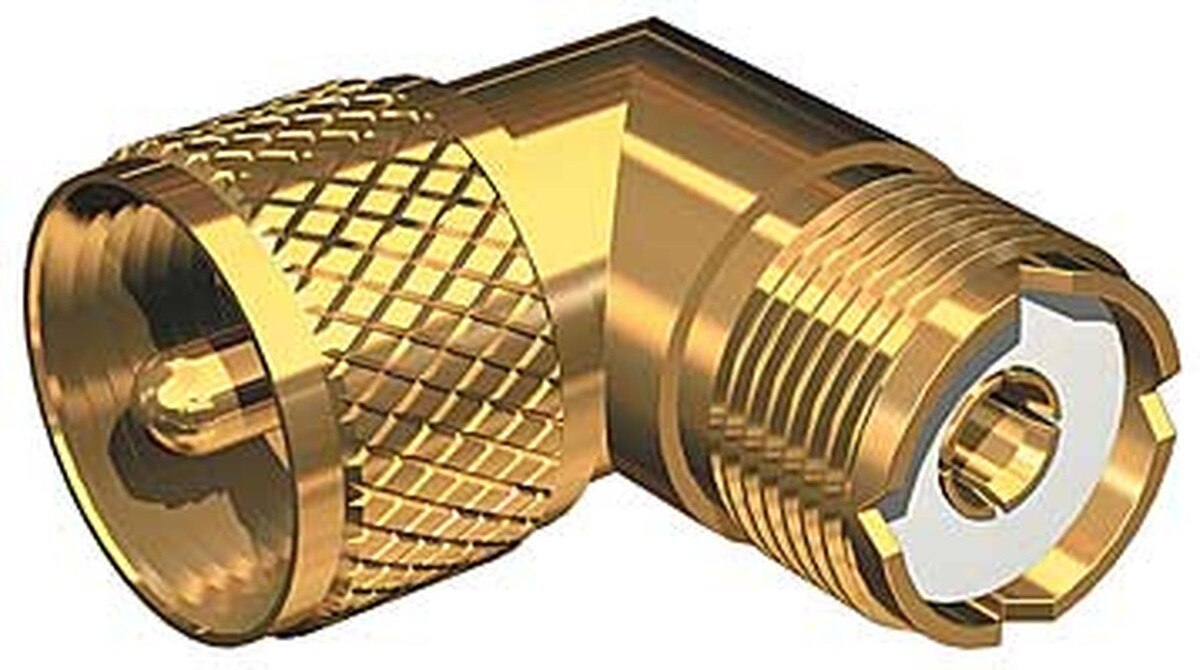 PL259 Connector - Right Angle