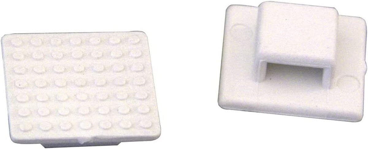 Wire Tie Mount - Small (White) (100)
