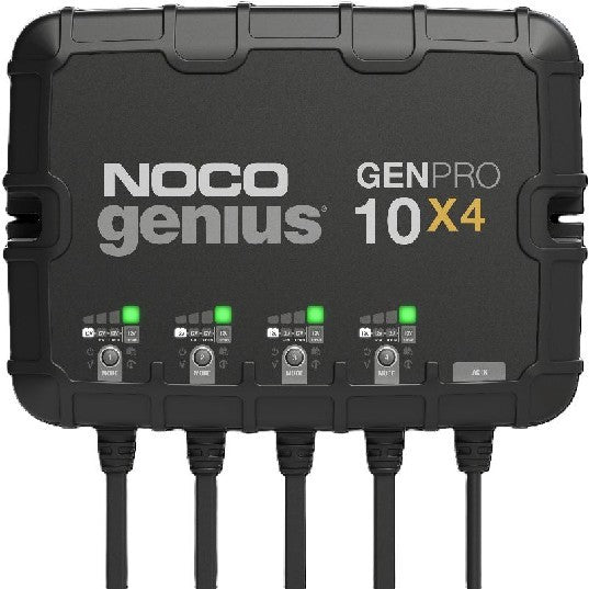 NOCO GENPRO 10x4, 12v 4-Bank 10A Battery Charger
