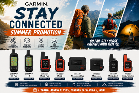 GARMIN STAY CONNECTED SUMMER PROMOTION