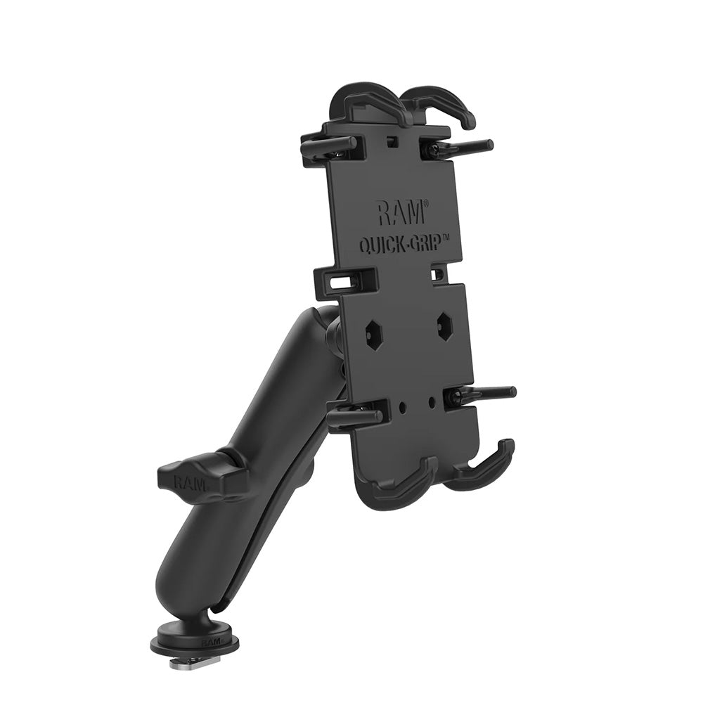 RAM Mount Quick-Grip™ XL Phone Mount w/Track Ball™ Base - Long