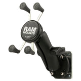 RAM Mount X-Grip® Phone Mount w/Drill-Down Base & Backer Plate