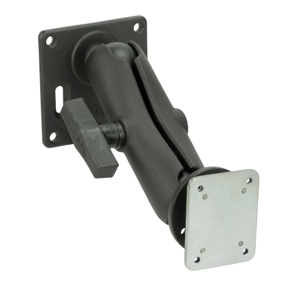 RAM Mount Universal Backing Plate Mount w/75x75mm VESA Plate