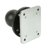 RAM Mount Drill-Down Dashboard Ball Base w/Backing Plate - C Size