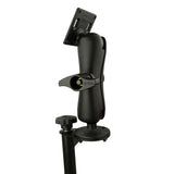 RAM Mount 12" Upper Flange Pole w/D Size 75x75mm VESA Mount
