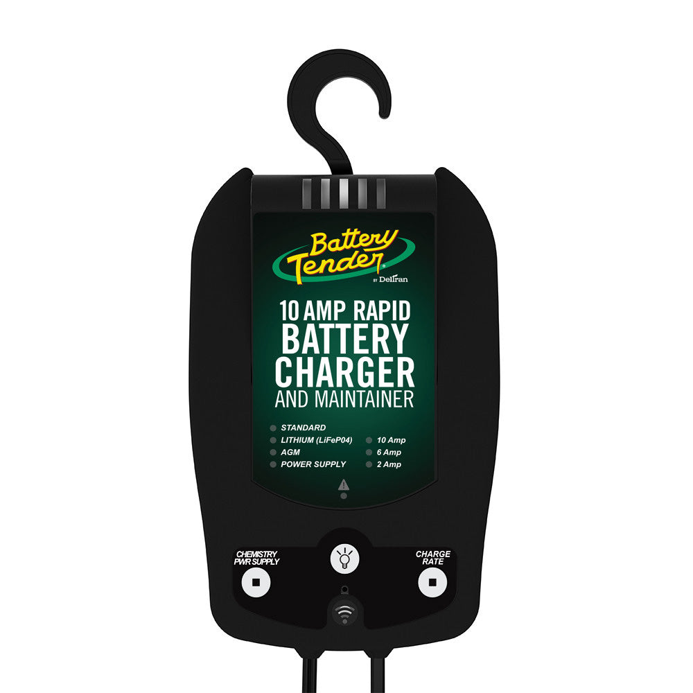 Battery Tender 12V, 10/6/2A Selectable Chemistry Battery Charger