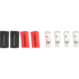 KICKER RT4 Nickel Plated 4AWG 5/16" Ring Terminal - 4-Pack
