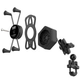 RAM Mount RAM® X-Grip® Large Phone Mount w/Vibe-Safe™ & U-Bolt Base - Short