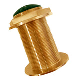 Echonautics Bronze Low-Profile Thru-Hull Low-Frequency CHIRP Transducer - 300W, 0° Tilt, 40-75kHz